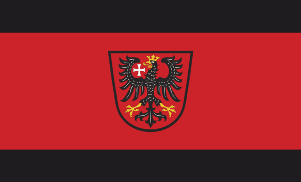 Wetzlarflagge, Hessen, Deutschland, Bundesländerflaggen, Gemeindeflaggenlagge