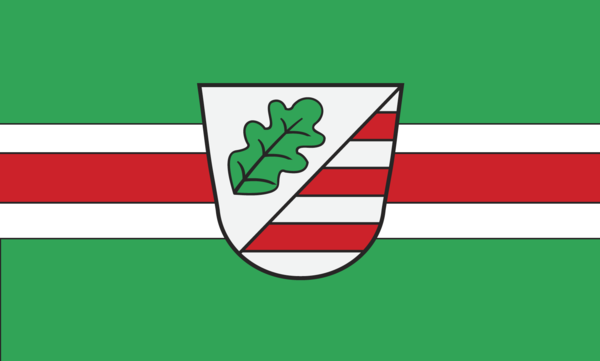 Aicha vorm Wald Flagge Bayern