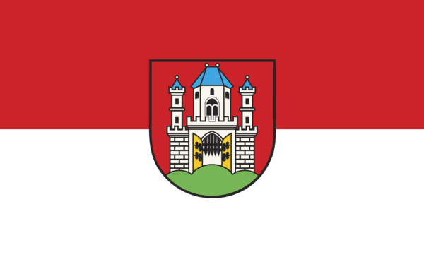 Burghausen Flagge Bayern