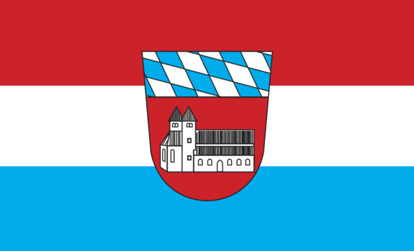 Cham Kreis Flagge Bayern