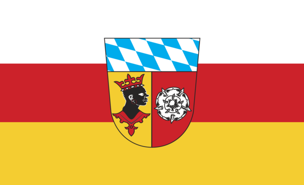 Freising Kreis Flagge Bayern