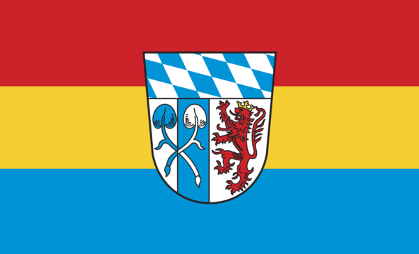 Rosenheim Kreis Flagge Bayern