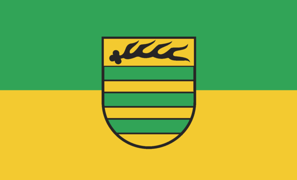 Aichtal Flagge Baden Württemberg