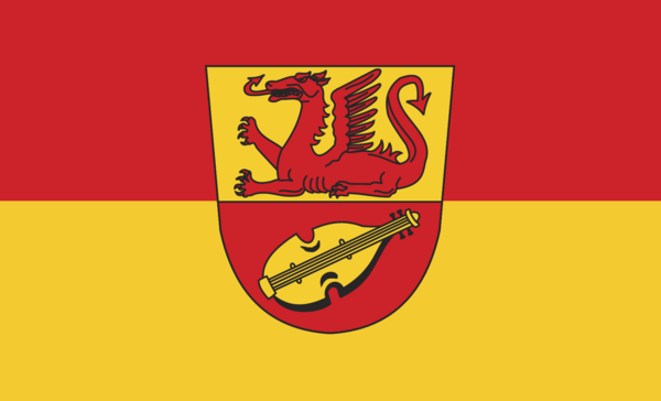Alzey Worms Kreis Flagge Baden Württemberg