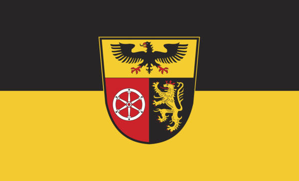 Mainz Bingen Kreis Flagge Baden Württemberg