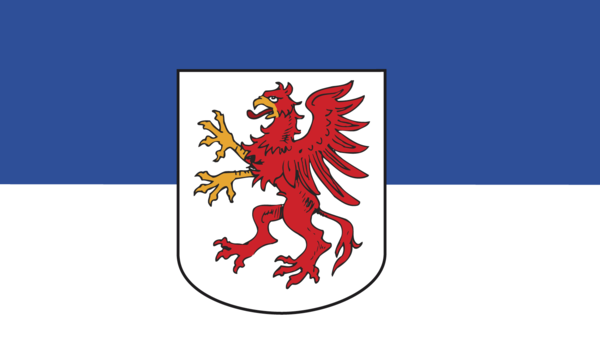 Pommernflagge, ehem. Deutschland, Histoisch