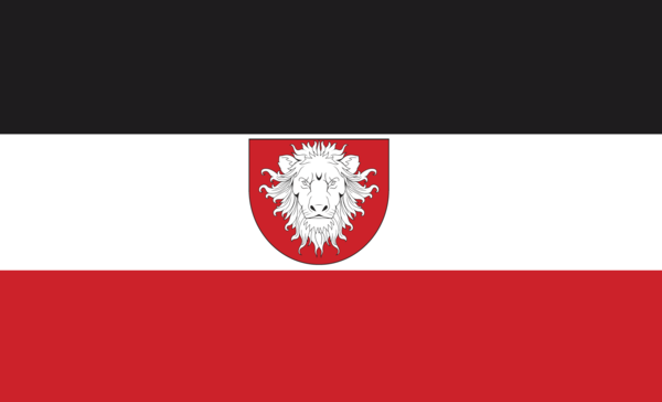 Deutsch Ostafrikaflagge,ehem. Deutsche Kolonie 1914