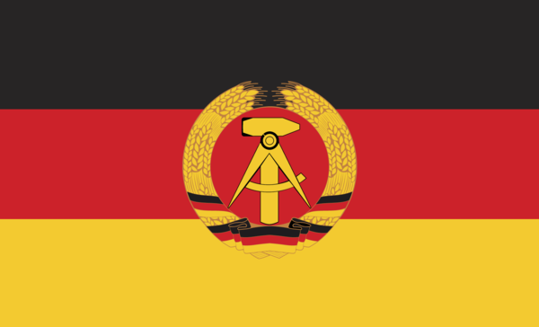 DDR Flagge, Deutschland