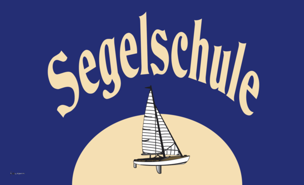 Segelschule-Flagge,Verkauf-,Werbe, Meisterflagge