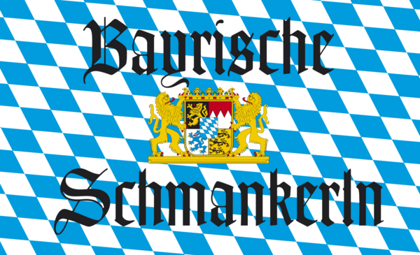 Bayrische Schmankerln-Flagge, Gastronomieflaggen, Hotel, Restaurant, Bistro