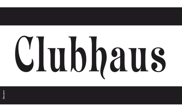 Clubhaus-Flagge, Gastronomieflagge, Hotel, Restaurant, Bistro