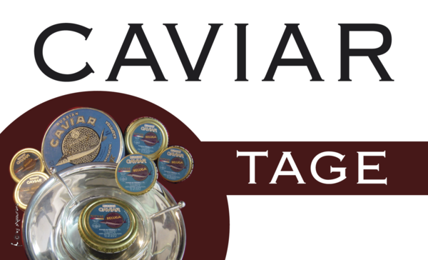 Caviar-Tage-Flagge,Gastronomieflaggen, Hotel, Restaurant, Bistro