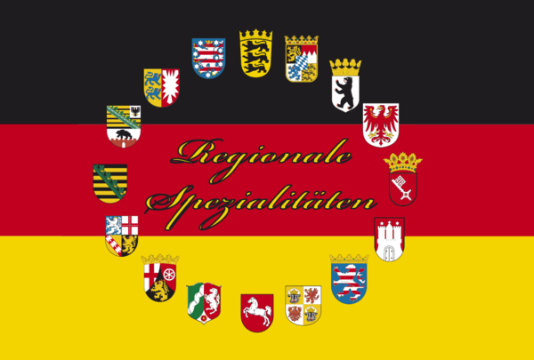 Regionale Spezialitäten-Flagge,Gastronomieflaggen, Hotel, Café, Restaurant