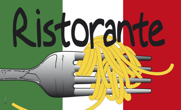 Ristorante-Flagge,Gastronomieflaggen, Hotel, Café, Restaurant