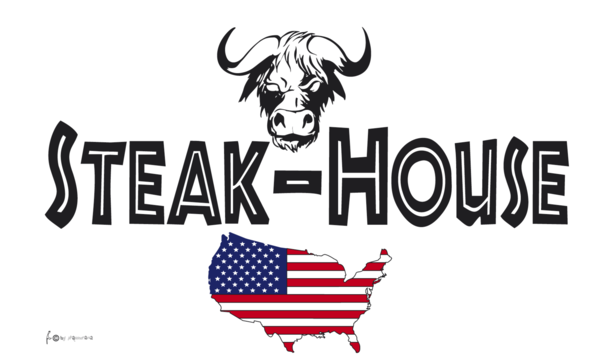 Steak-House-Flagge 3,Gastronomieflaggen, Hotel, Café, Restaurant