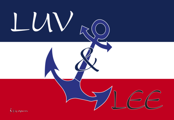Luv & Lee-Flagge,Maritime-Flaggen,Bootsflaggen,Leuchtturm-Flaggen