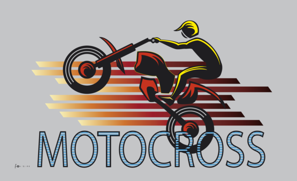 Moto Cross-Flagge,Bikerflaggen, Clubflaggen,Motorradclub-Flagge, Motoradflaggen