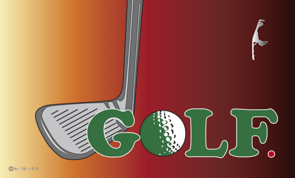 Golfer-Flagge,rot,Golffahne, Golferflagge, , Vereinsfahnen, Vereinsflaggen