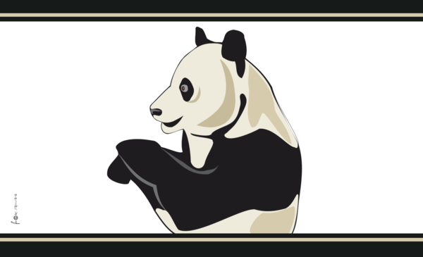 Pandabär-Flagge,Tierflaggen,Tierzüchter-Flaggen