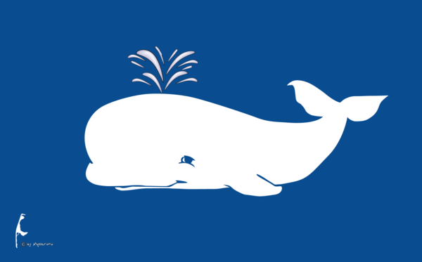 Walfisch-Flagge,Tierflaggen,Tierzüchter-Flaggen,Zoo