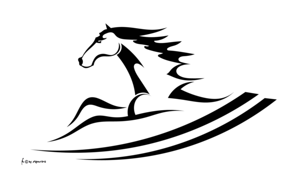 Pferd im Sprungflagge, Reiterflagge, Pferdesport