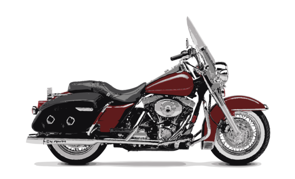 Harleyflagge 100, Motorradflagge