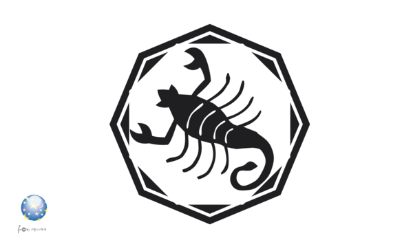 Scorpion Sternzeichen-Flagge,Sternendeuter,Astrologie