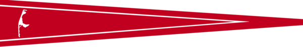 Insel-Sylt-Wimpel,rot mit Streifen,Bootswimpel, Sturmwimpel, Langwimpel,Syltwimpel