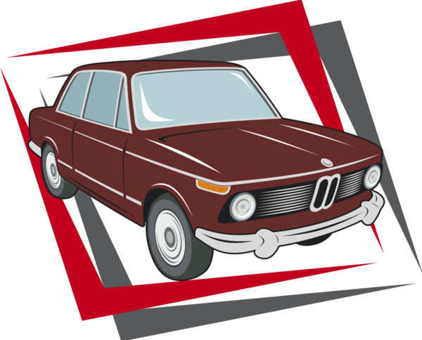 BMW 2002 Flagge, Auto, Autofahne, Autoflagge, Oldtimer