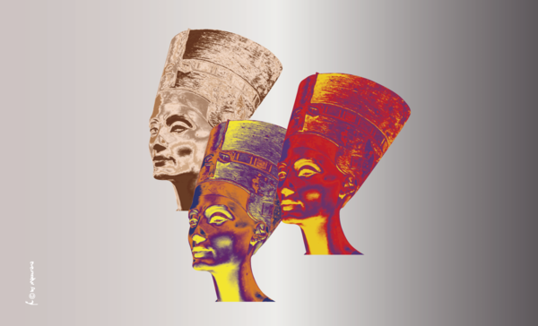 Nofretete, Altes Ägypten, König Echnatons Frau