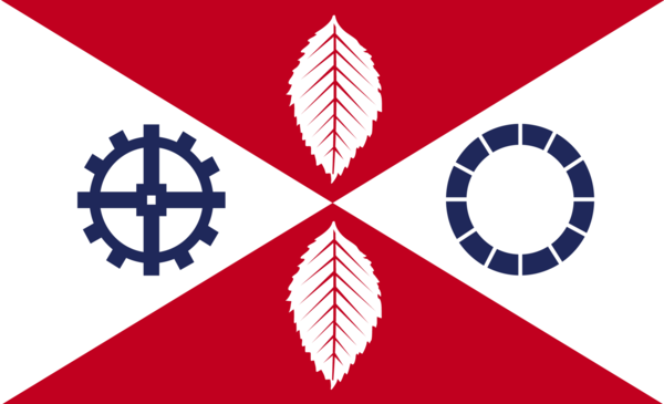 Grebin Flagge, Schleswig-Holstein