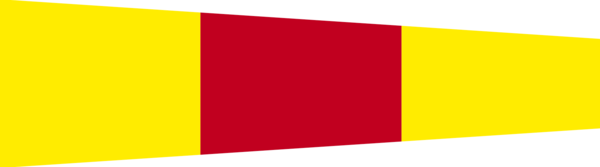 Signalflagge 0, Bootsflagge